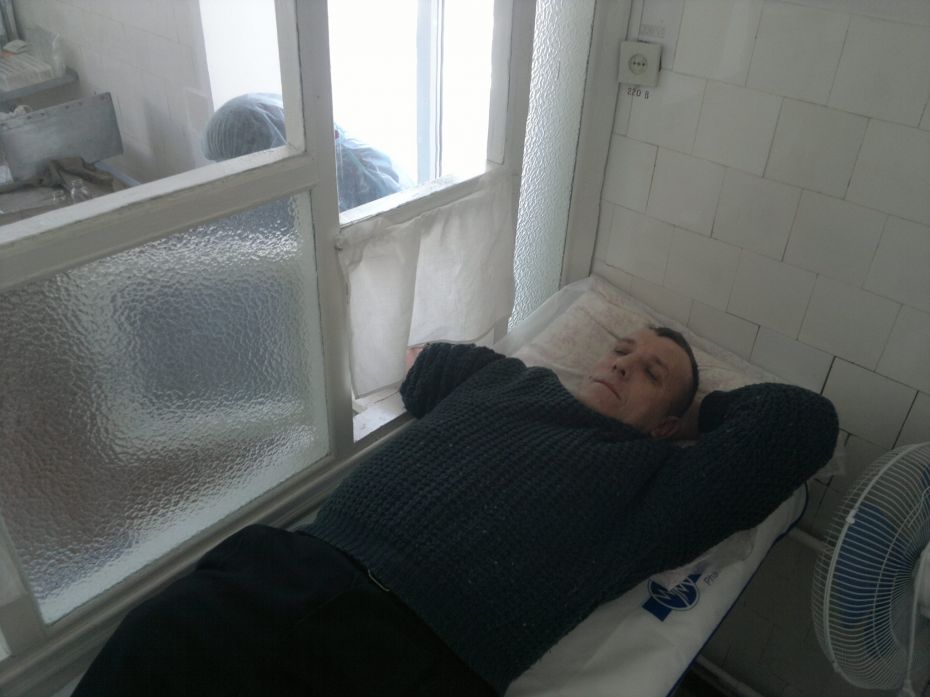 Ветеран РУВ здає кров для побратимів