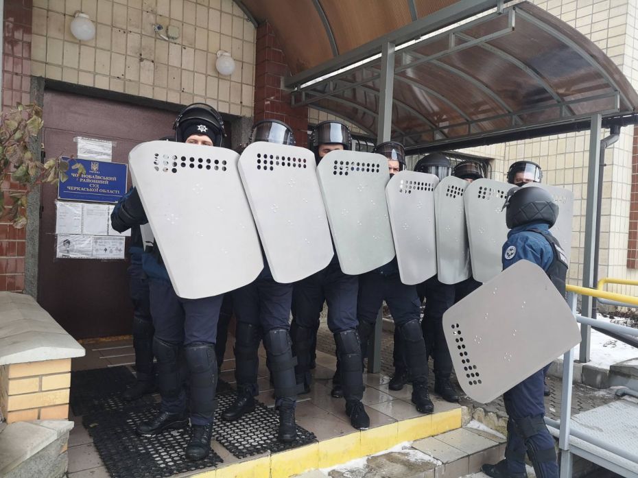 На базі Чорнобаївського районного суду охоронці Феміди Черкащини удосконалили професійну майстерність (2)