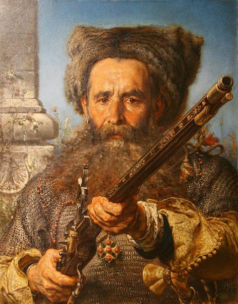 Портрет Остафія Дашковича. Художник Ян Матейко