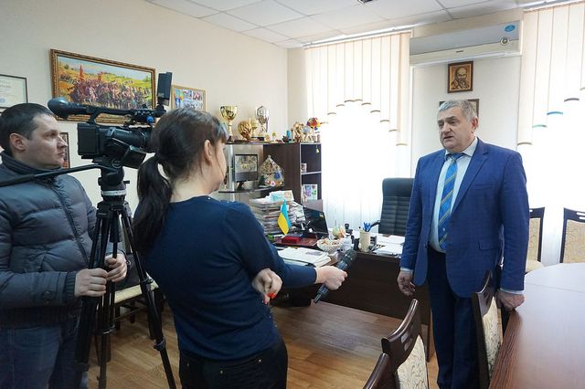 голова Білозірської ОТГ Володимир Міцук