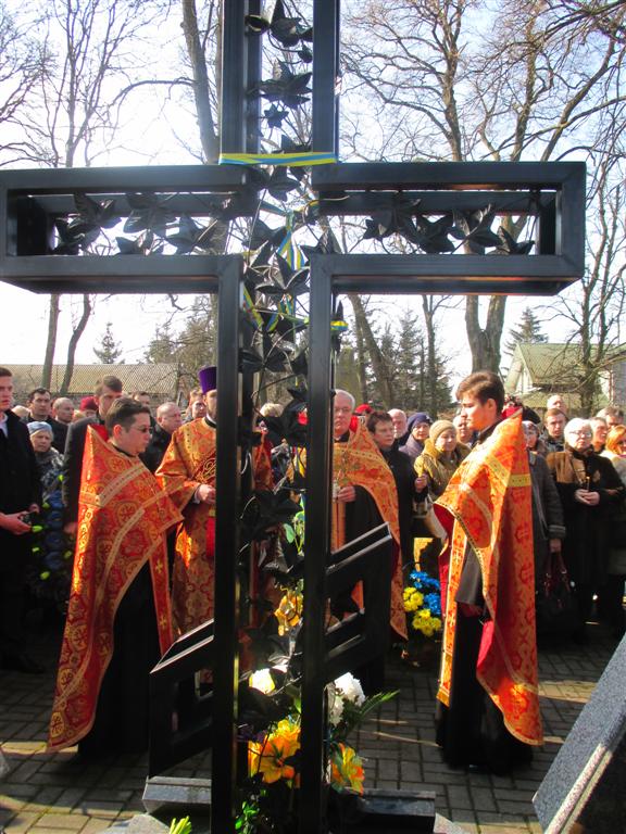 Панахида в пам’ять про загиблих українців