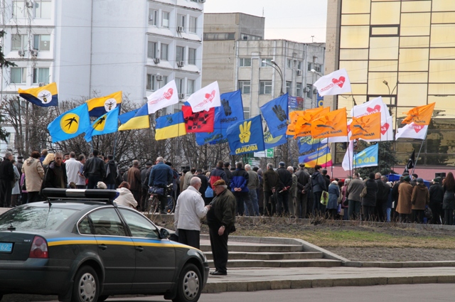 Наймасштабніша акція черкаської опозиції поки що відбулась 7 квітня