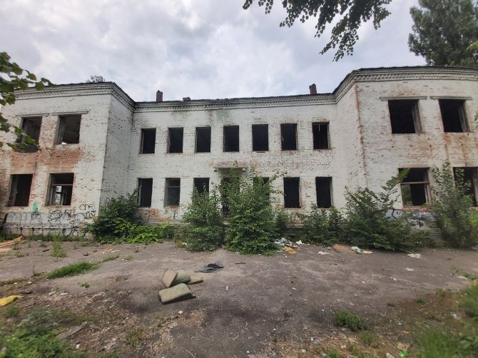 Такою будівля була раніше 