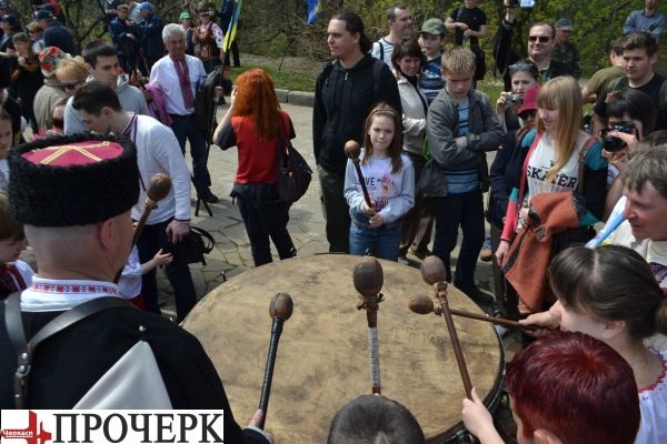 Тулумбас - незмінний учасник вшанувань Героїв на Чигиринщині