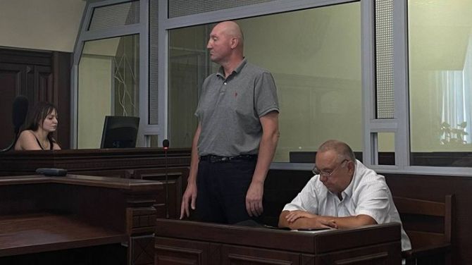 Олександр Замирайло в суді. Фото: “Суспільне Черкаси”