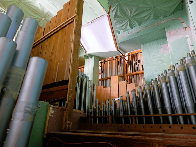 труби органа