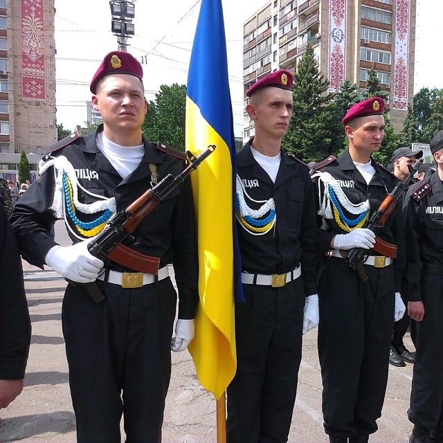 Гвардiйцi. Фото Маріанни Немченко