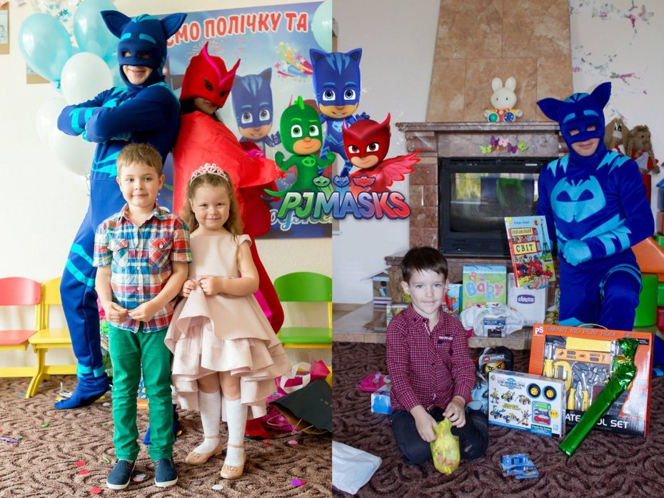 Для черкаських дітей створює свято родина зі Сходу країни (3)