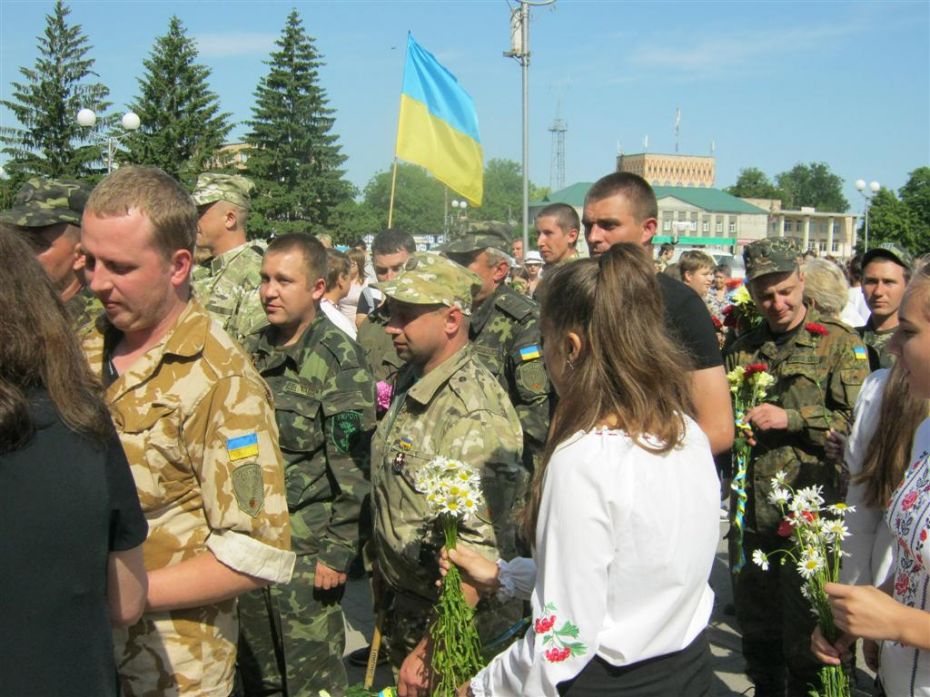 Зустріч захисників Вітчизни у Смілі