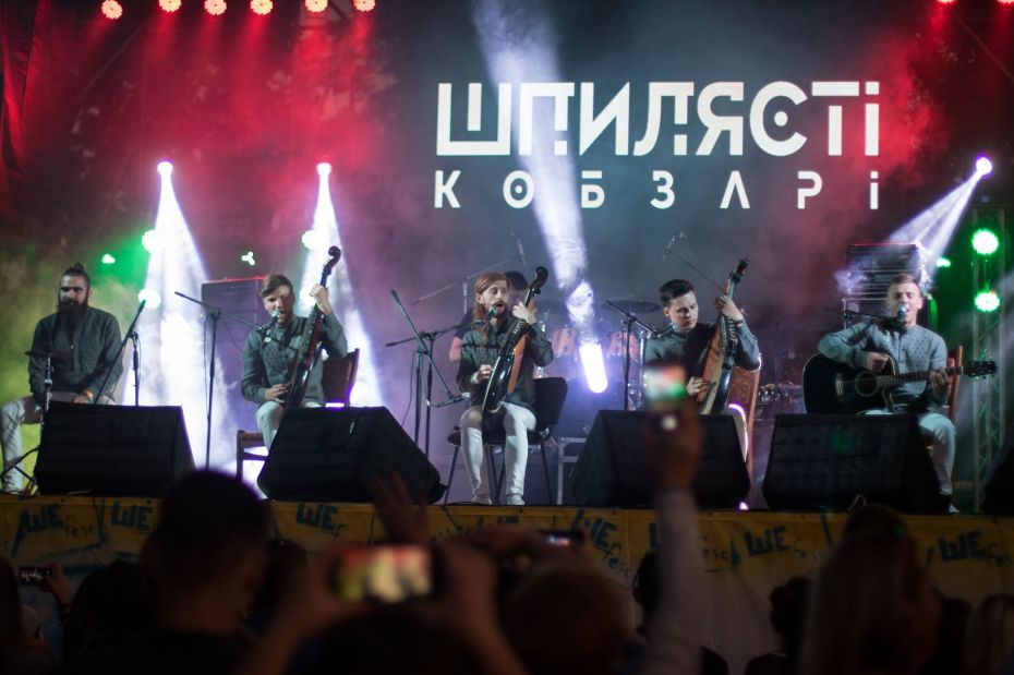 Шпилясті кобзарі на Шефесті