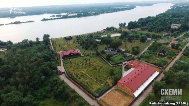 Ділянки, які орендує депутат Валентин Ничипоренко у Гнідині Бориспільського району на Київщині
