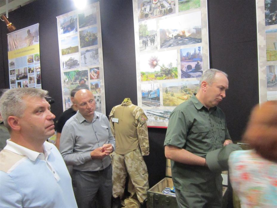 Зал музею „Війна триває”, в якому відбувся захід