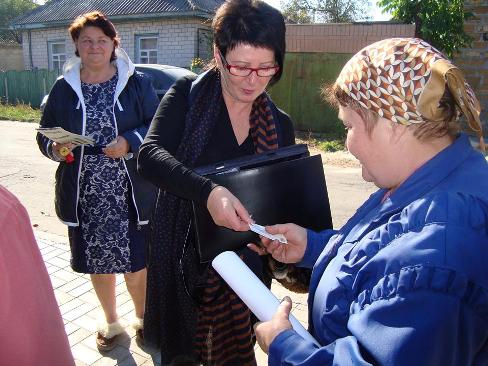 А ще донедавна Наталія Старікова активно публікувала у соцмережі звіти про свої зустрічі з виборцями