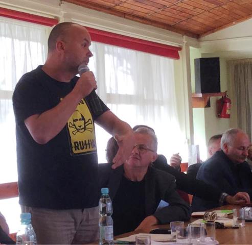 Фото зі сторінки в. о. голови НСЖУ Сергія Томіленка в соціальній мережі «Фейсбук»