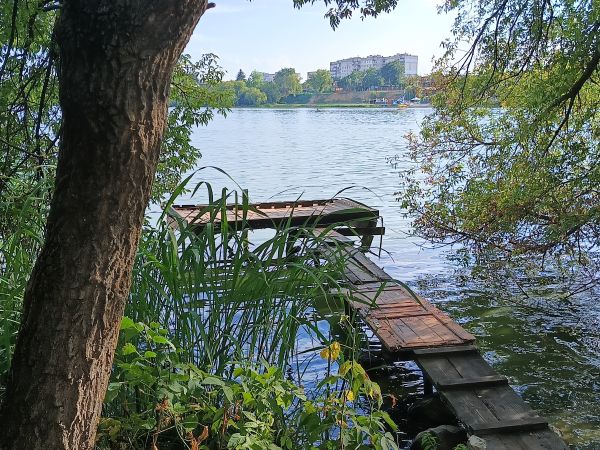 На вигляд водосховище на Тясмині гарне, але по суті то відстійник. Фото – Олександр Вівчарик