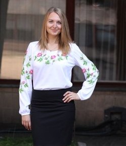 На фото – організатор конкурсу Людмила Коломієць