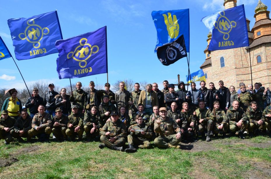 Учасники табору Холодний Яр на Черкащині