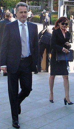 Жуковська - член команди Дмитра Фірташа (фото "Української правди") Жуковська - член команди Дмитра Фірташа (фото "Української правди")