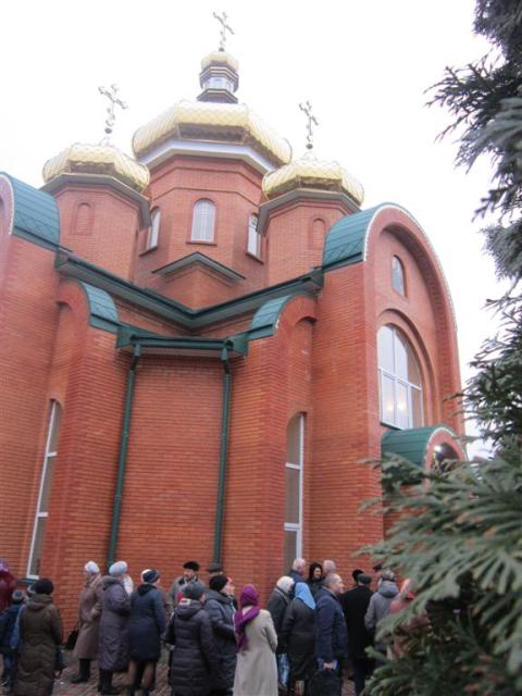 Перший український храм у Смілі Перший український храм у Смілі