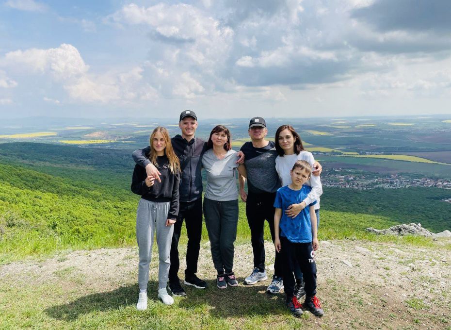 Сім’я, заради якої Наталія зважилась виїхати за кордон