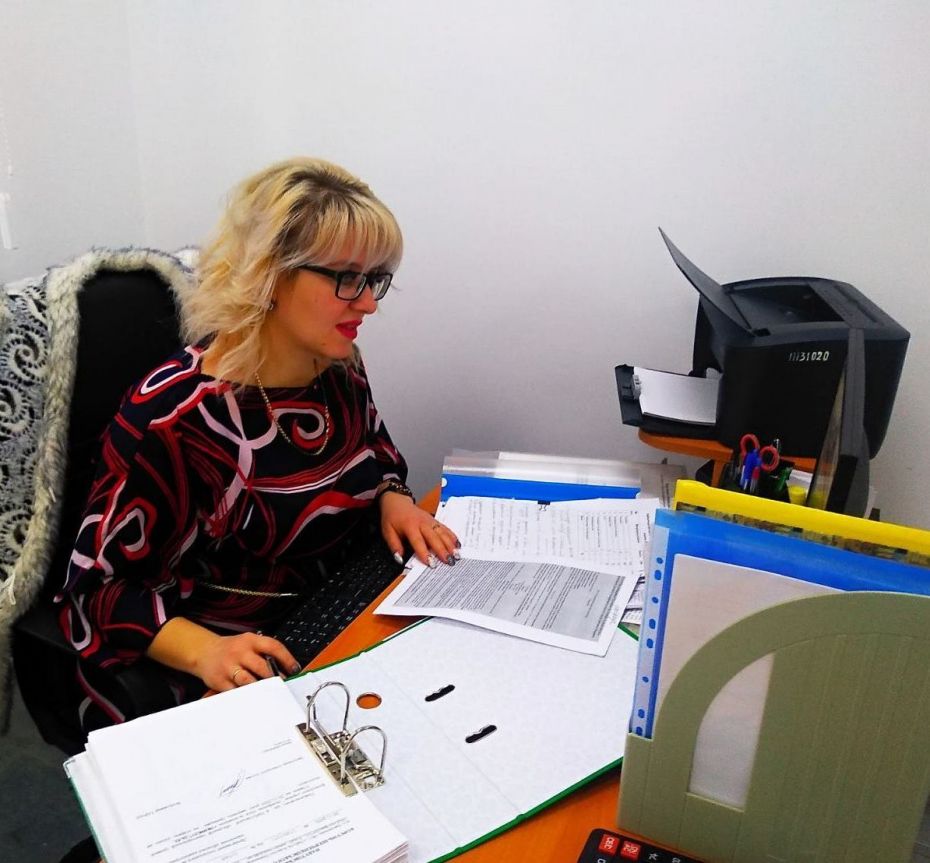 Після звільнення з райдержадміністрації чигиринка знайшла роботу в Набутівській ОТГ