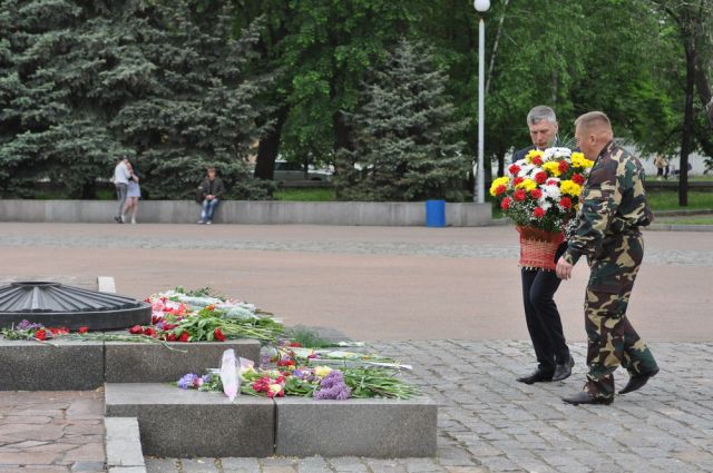 Вічна пам’ять полеглим… В Золотоніському меморіальному парку жертв фашизму