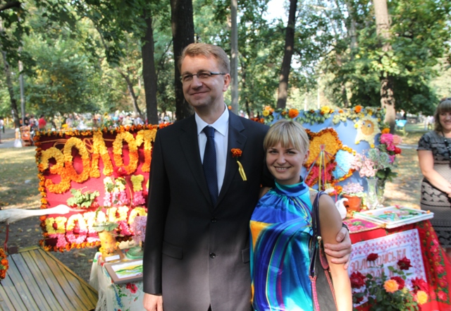 Головний натхненник ще небаченого у місті свята - мер Віталій Войцехівський