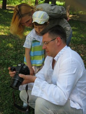 І словом, і ділом мер підтримує свій фотопроект