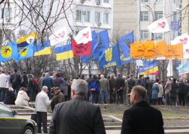 Одну з наймасовіших акцій черкаській опозиції вдалося провести навесні цього року