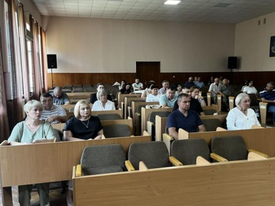 Фото: Звенигородська РДА, робоча зустріч з головами громад Звенигородщини