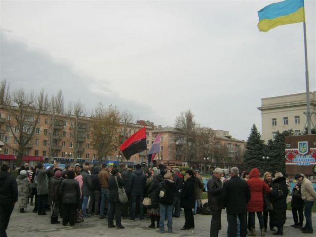 На народному Віче у Херсоні підтримали енергетичну блокаду Криму